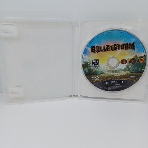 BULLETSTORM (Sony PlayStation 3, 2011) PS3 No Manual Artwork Damaged Tested - Picture 3 of 8
